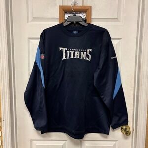 Tennessee Titans NFL Reebok Long Sleeve Sweatshirt Mens Football